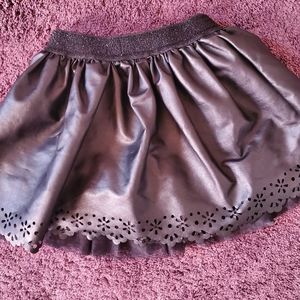 Faux Leather Skirt